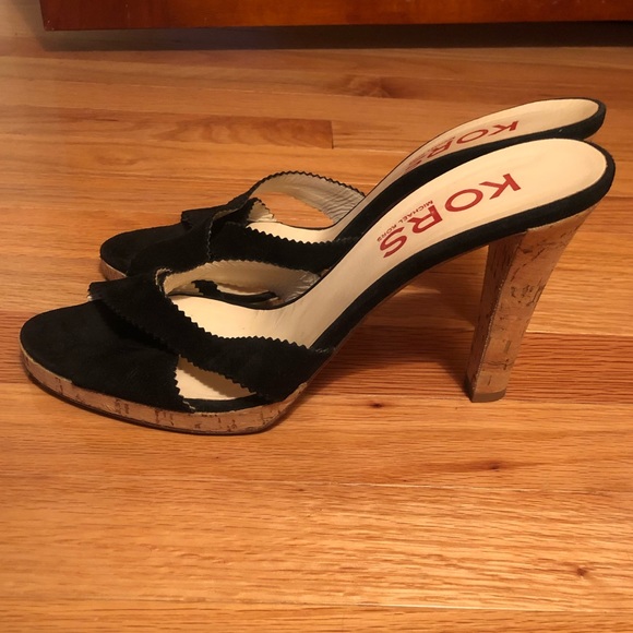 Michael Kors Suede Criss Cross Sandal - Picture 1 of 4